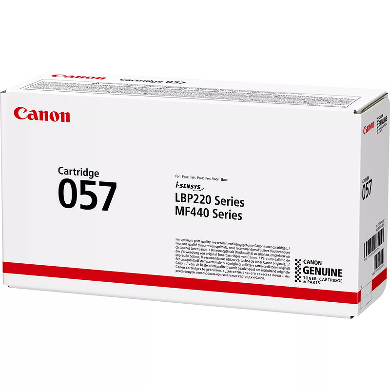 Canon 057 tonerpatron 1 stk Original Sort - Billede 2