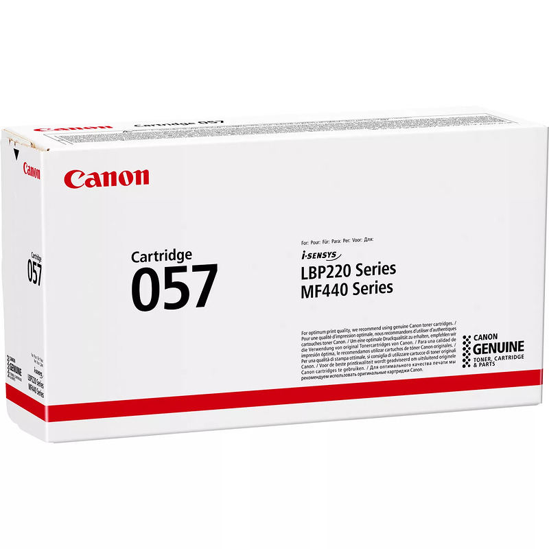 Canon 057 tonerpatron 1 stk Original Sort - Billede 3