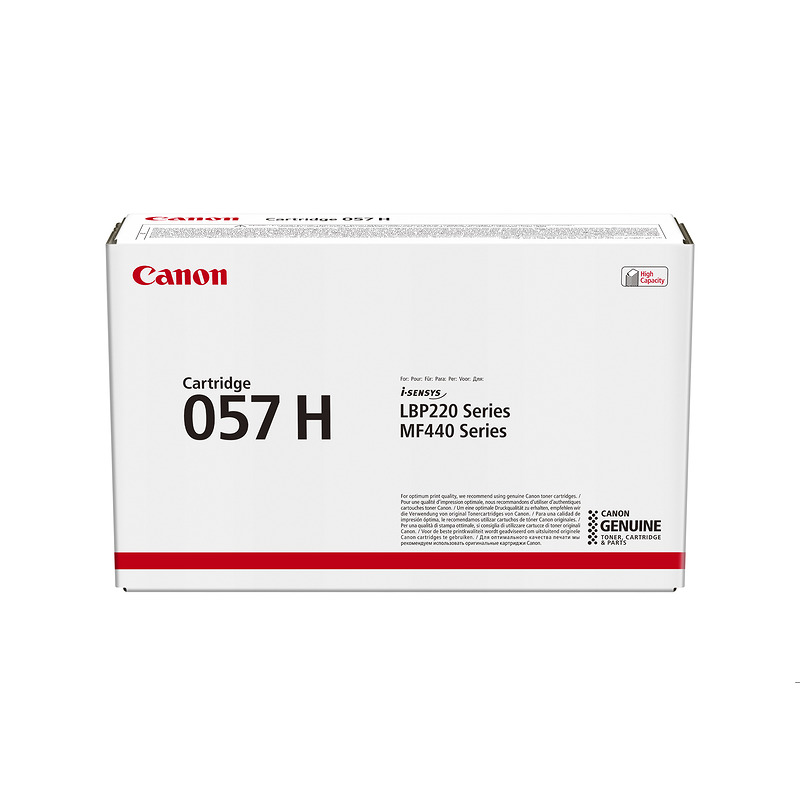Canon i-SENSYS 057H tonerpatron 1 stk Original Sort