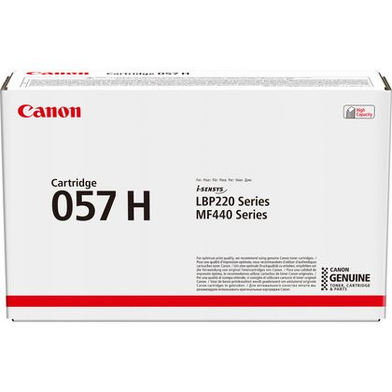 Canon 057H tonerpatron 1 stk Original Sort