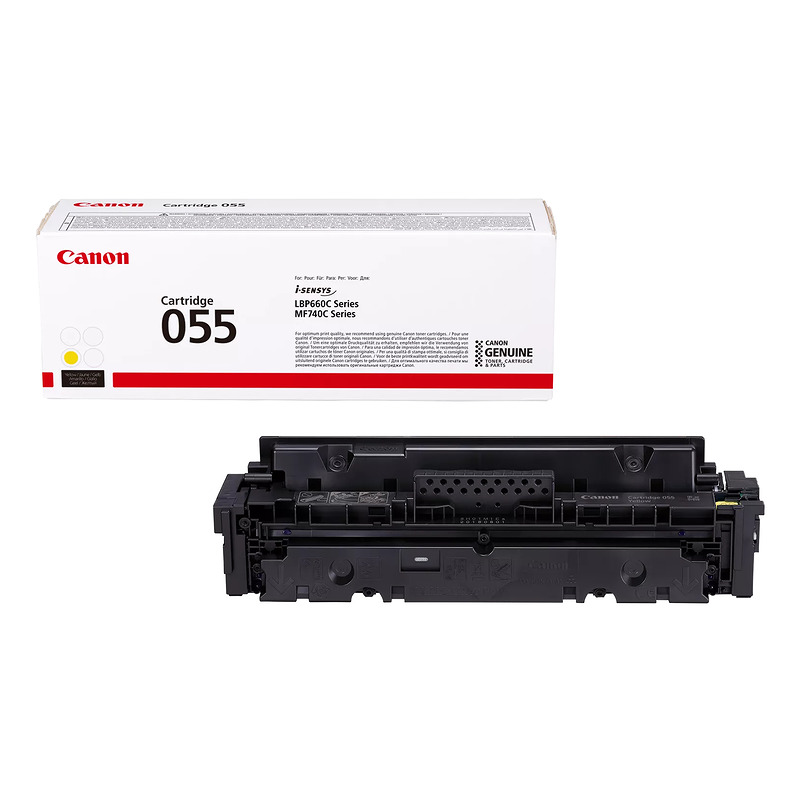 Canon 055 tonerpatron 1 stk Original Gul