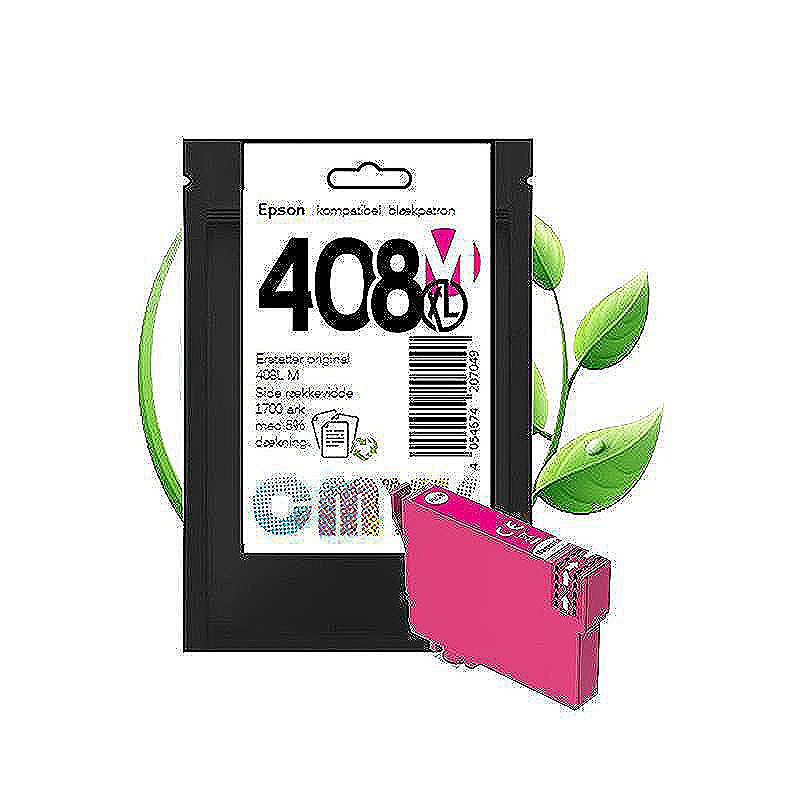 Blæk kompatibel, for Epson 408M CMYK