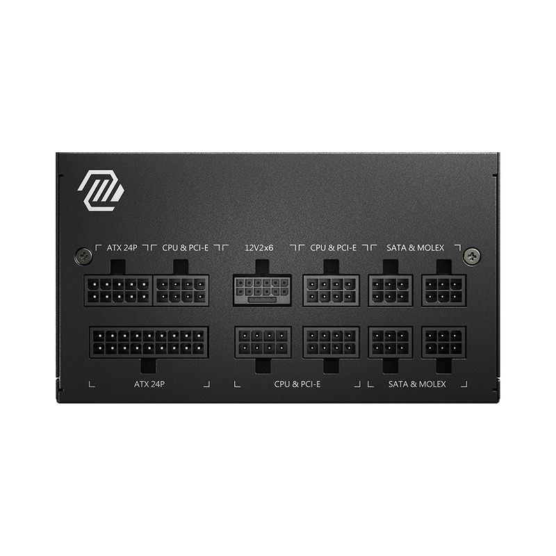 MSI MAG A750GL PCIE5 power supply unit - Billede 2