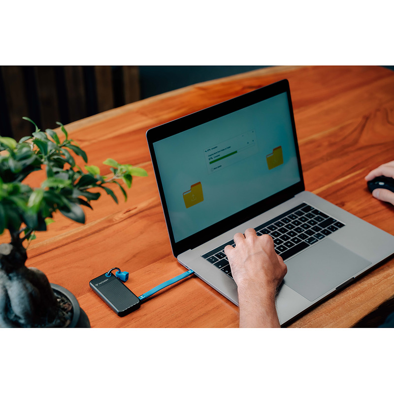 Verbatim Pocket SSD 1 TB USB Type-C 3.2 Gen 2 (3.1 Gen 2) Sort, Blå - Billede 4