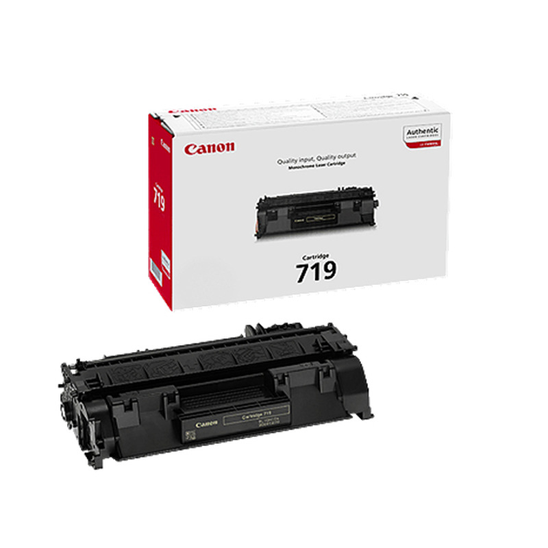 Canon CRG 719 BK tonerpatron 1 stk Original Sort - Billede 2