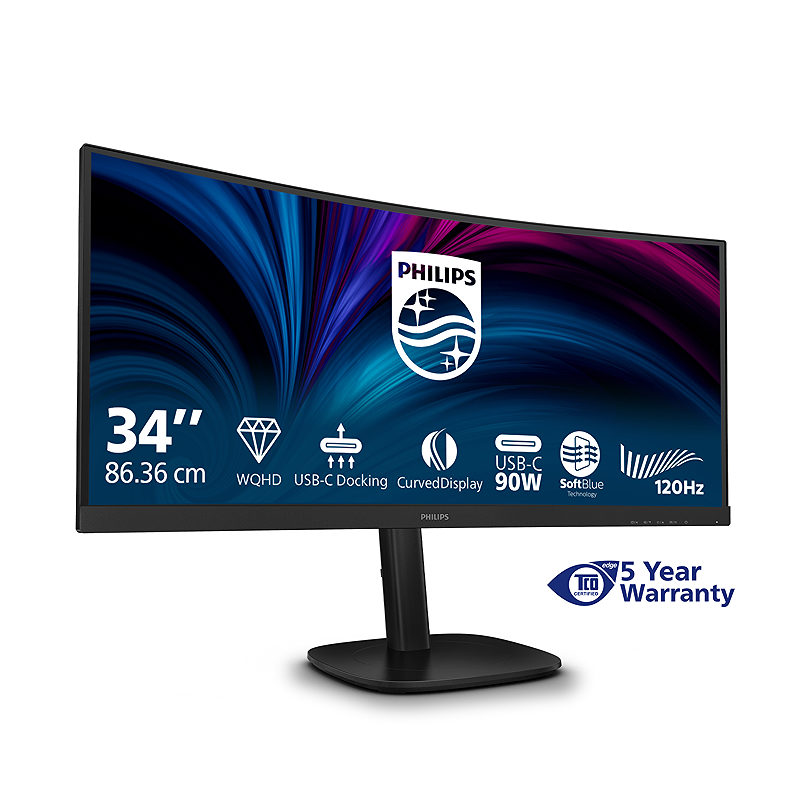Philips 3000 series 34B2U3600C/00 computer monitor - Billede 4