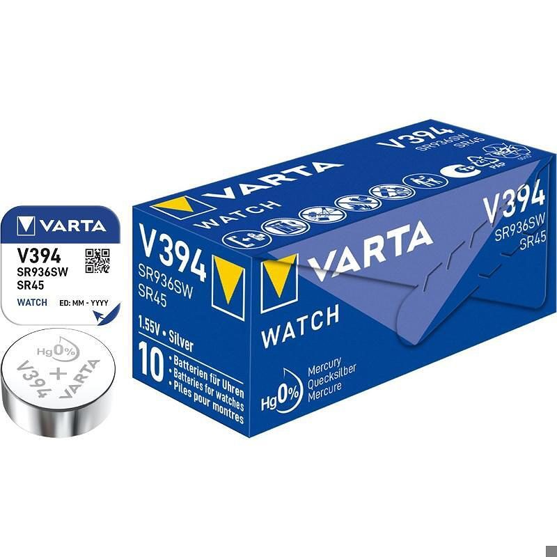 Knapcelle Varta SR45 V394