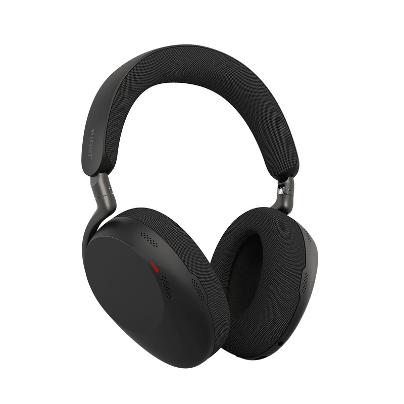 Jabra Evolve3 85 Headset Kabel & trådløs USB Type-C Bluetooth Sort