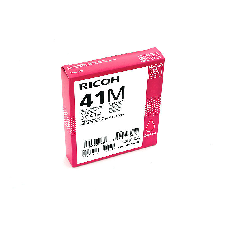 Ricoh 405763 blækpatron 1 stk Original Standard udbytte Magenta - Billede 2