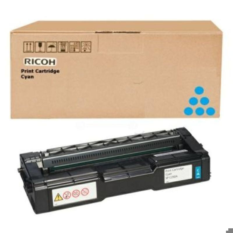 Ricoh 407532 tonerpatron 1 stk Original Blå