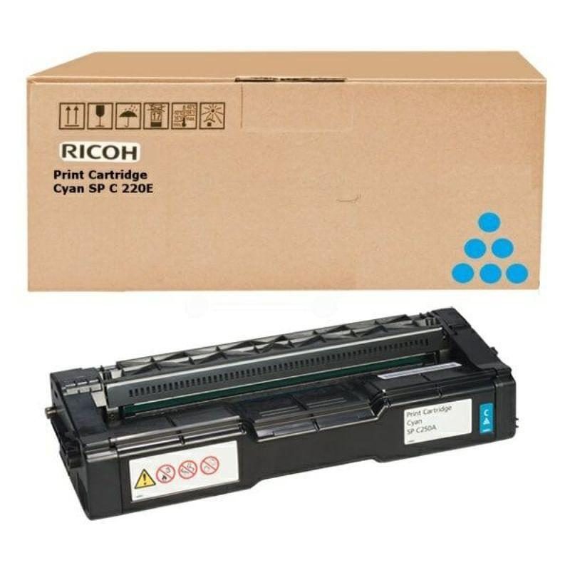 Ricoh 407544 tonerpatron 1 stk Original Blå