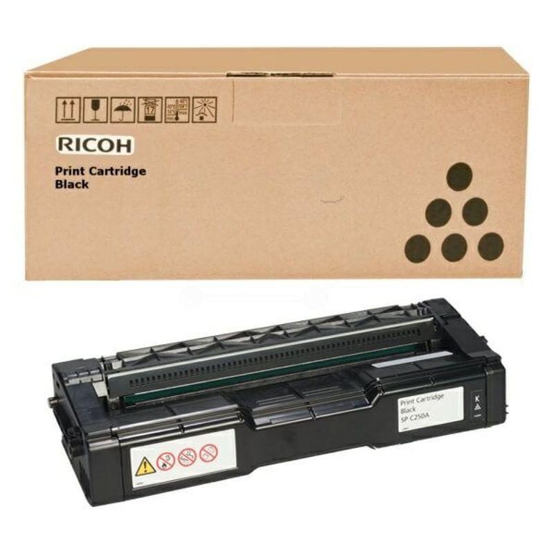 Ricoh 407716 tonerpatron 1 stk Original Sort
