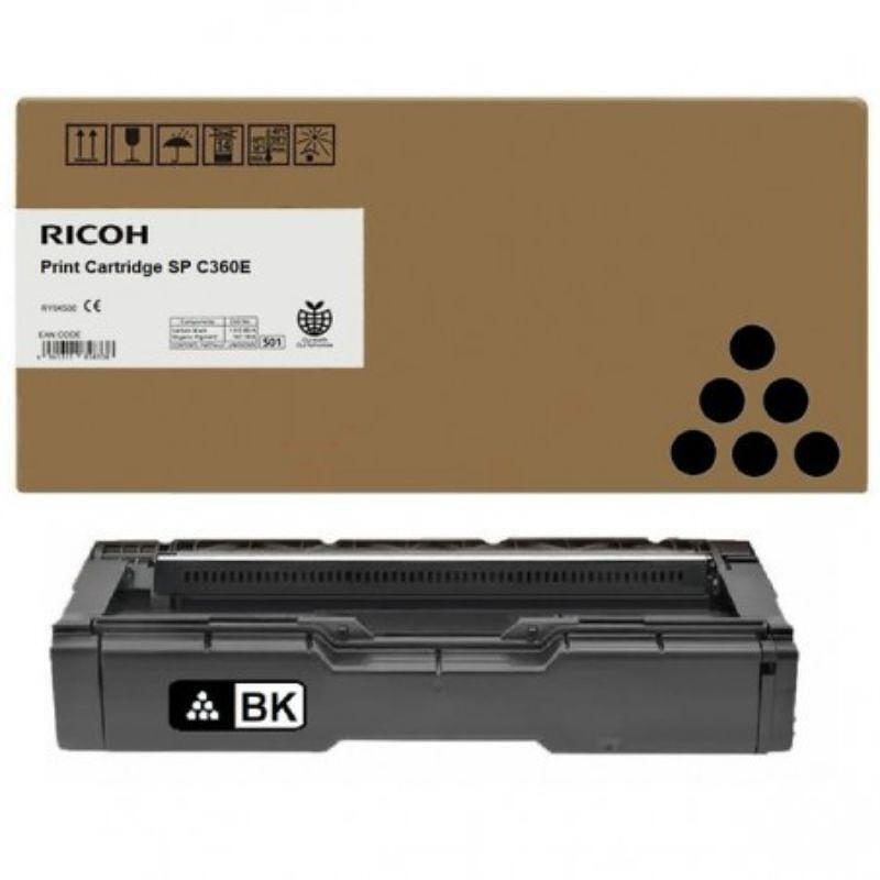 Ricoh 407899 tonerpatron 1 stk Original Sort