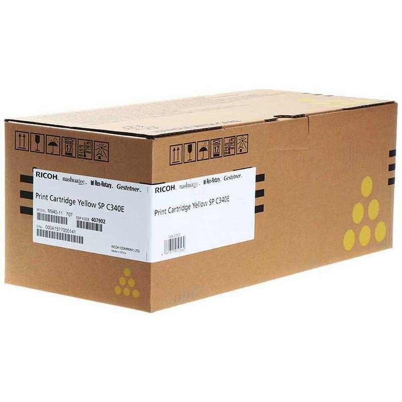 Ricoh 407902 tonerpatron 1 stk Original Gul