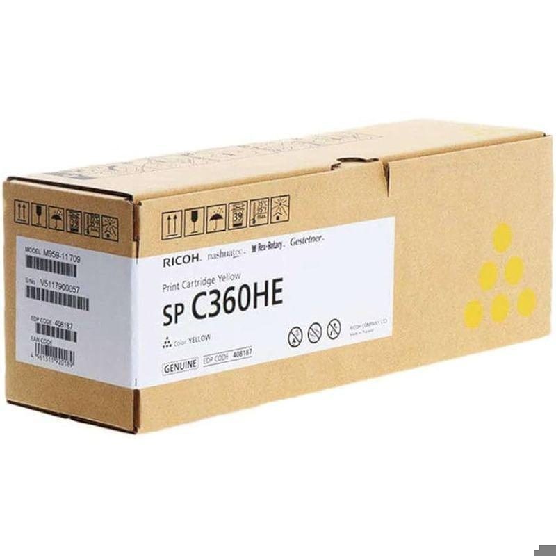 Ricoh 408187 tonerpatron 1 stk Original Sort