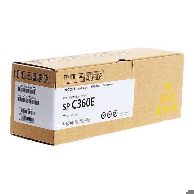 Ricoh 408191 tonerpatron 1 stk Original Gul