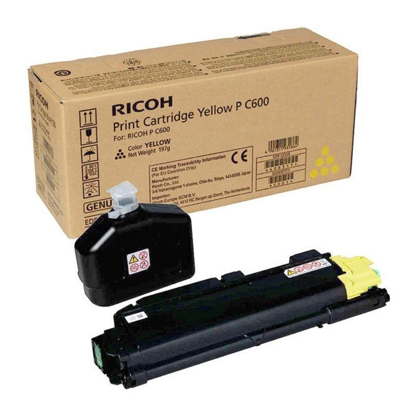 Ricoh 408317 tonerpatron 1 stk Original Gul
