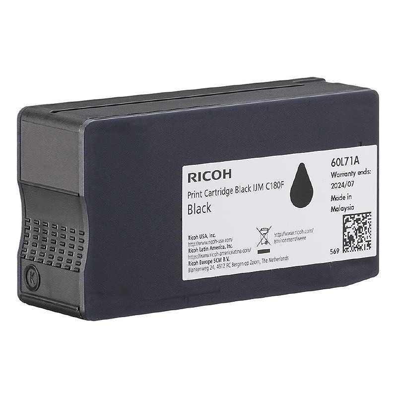 Ricoh 408517 tonerpatron 1 stk Original Sort