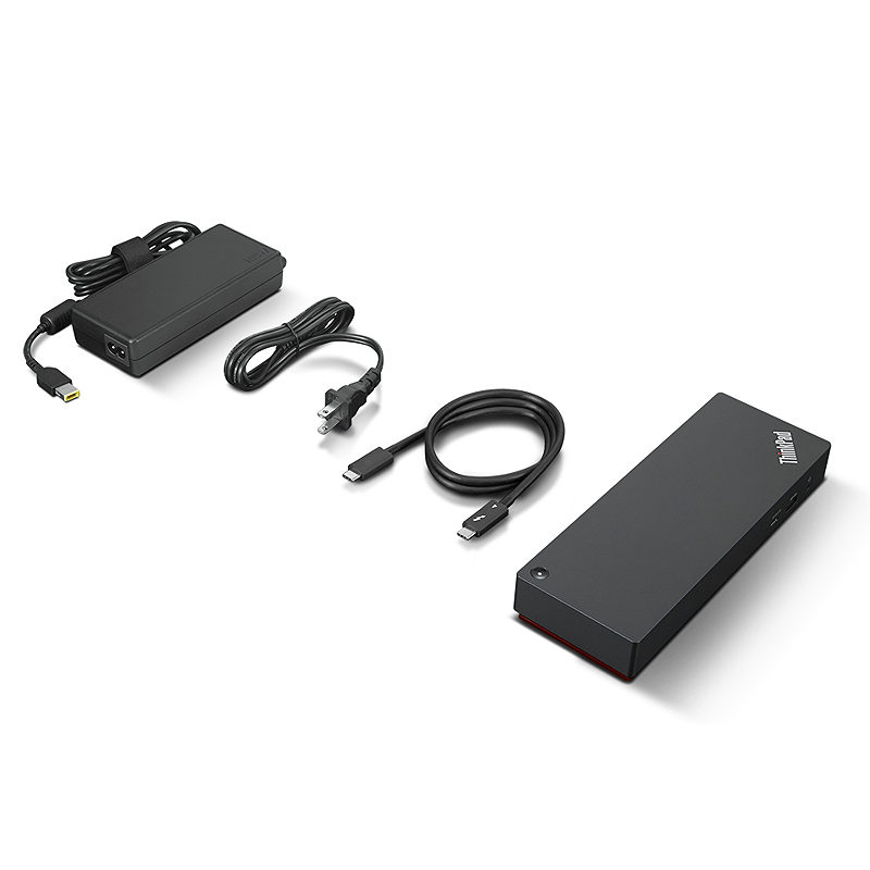 Lenovo ThinkPad Universal Thunderbolt 4 Ledningsført Sort - Billede 2