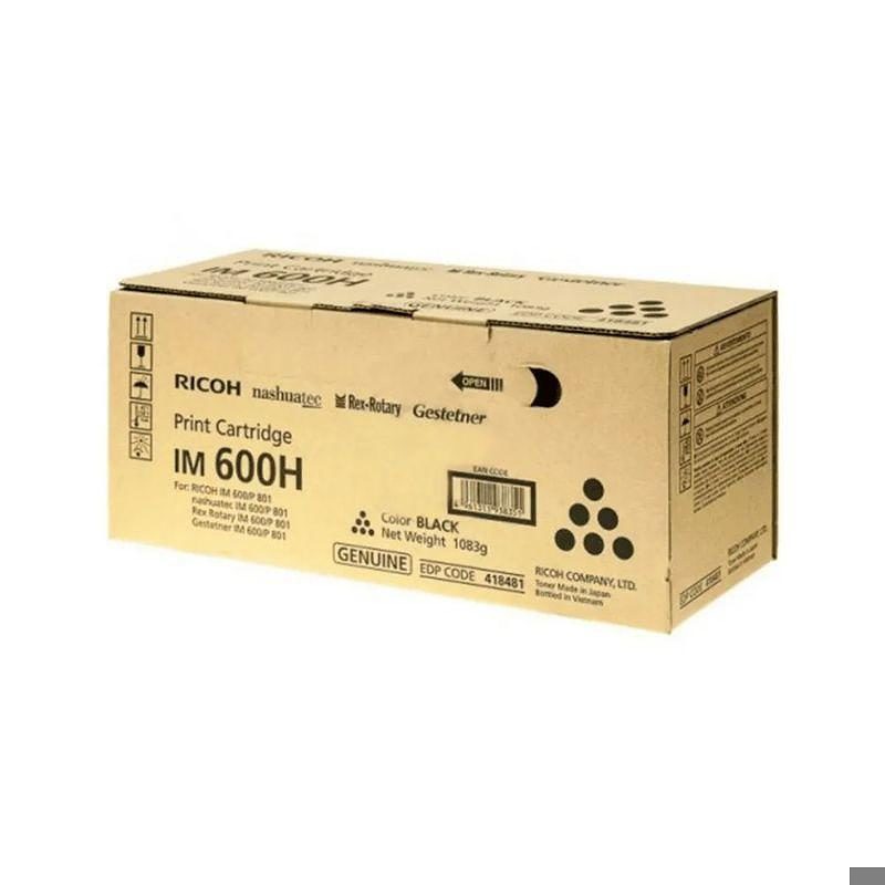 Ricoh 418481 tonerpatron 1 stk Original Sort