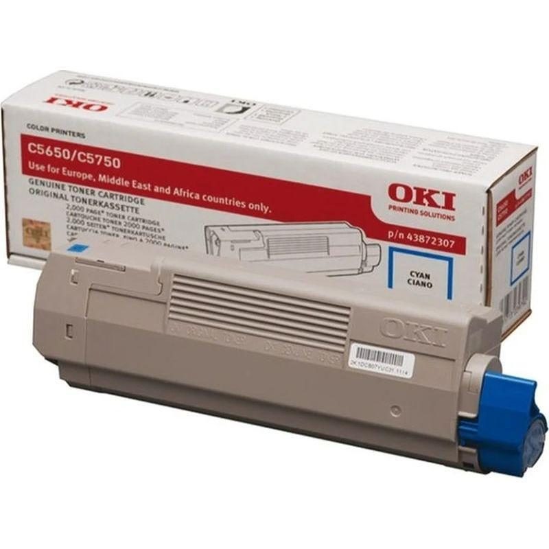OKI Toner 43872307 Cyan