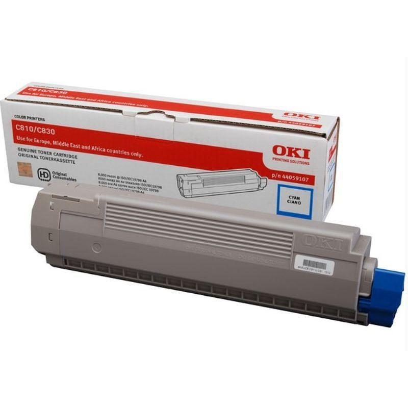 OKI Toner 44059107 Cyan Standard
