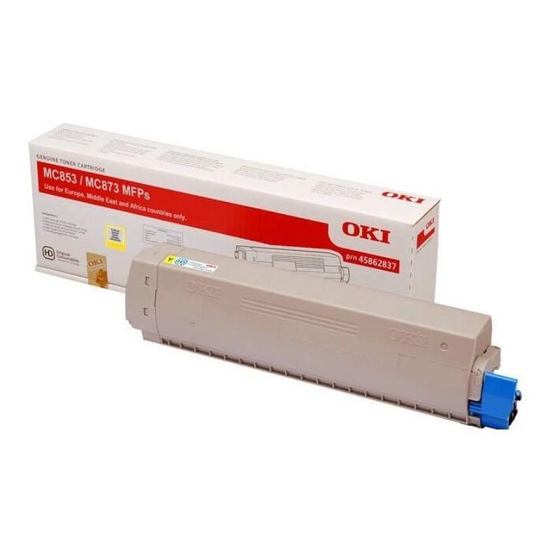OKI Toner 45862837 Yellow
