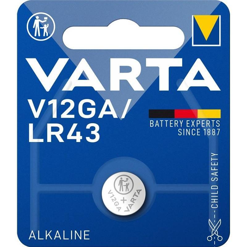 Knapcelle Varta LR43 V12GA 4278