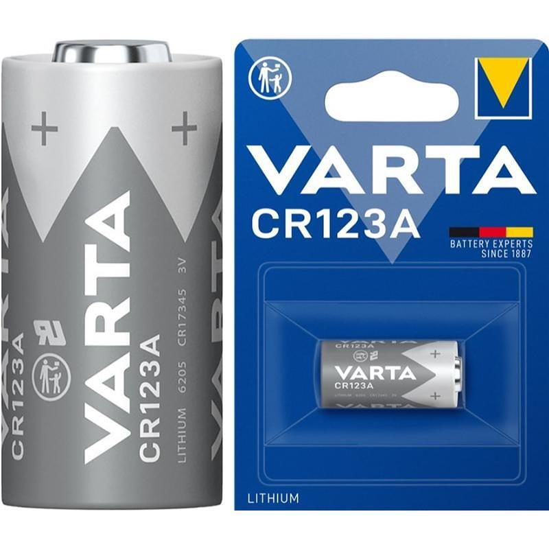Varta CR123A 6205 Lithium 3V batteri