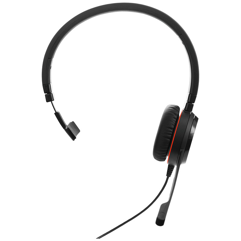 Jabra Evolve 20 Headset Ledningsført Kontor/Callcenter USB Type-A Sort