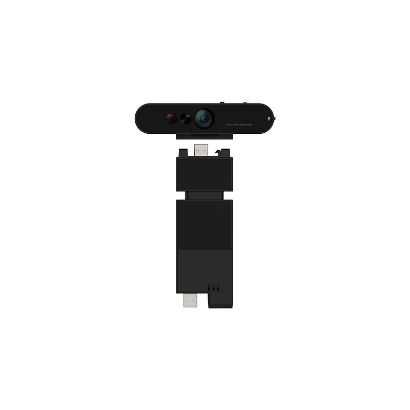 Lenovo ThinkVision MC60 webcam 1920 x 1080 pixel USB 2.0 Sort - Billede 10