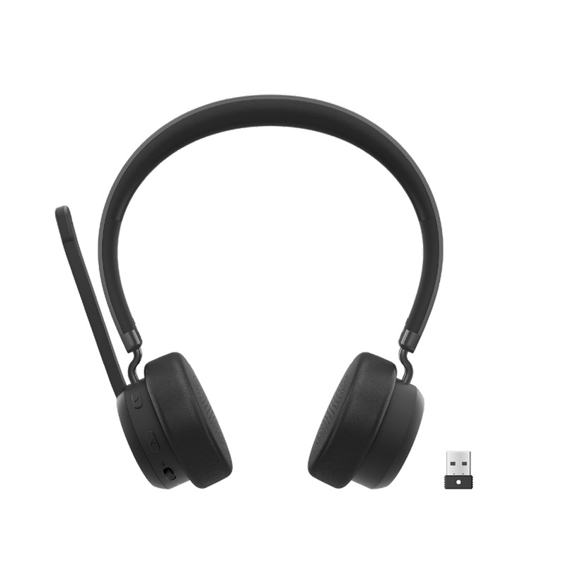 Lenovo Wireless VoIP Headset Trådløs Kontor/Callcenter Bluetooth Sort - Billede 4