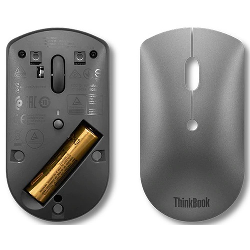 Lenovo ThinkBook mus Kontor Ambidextrous Bluetooth Optisk 2400 dpi - Billede 2