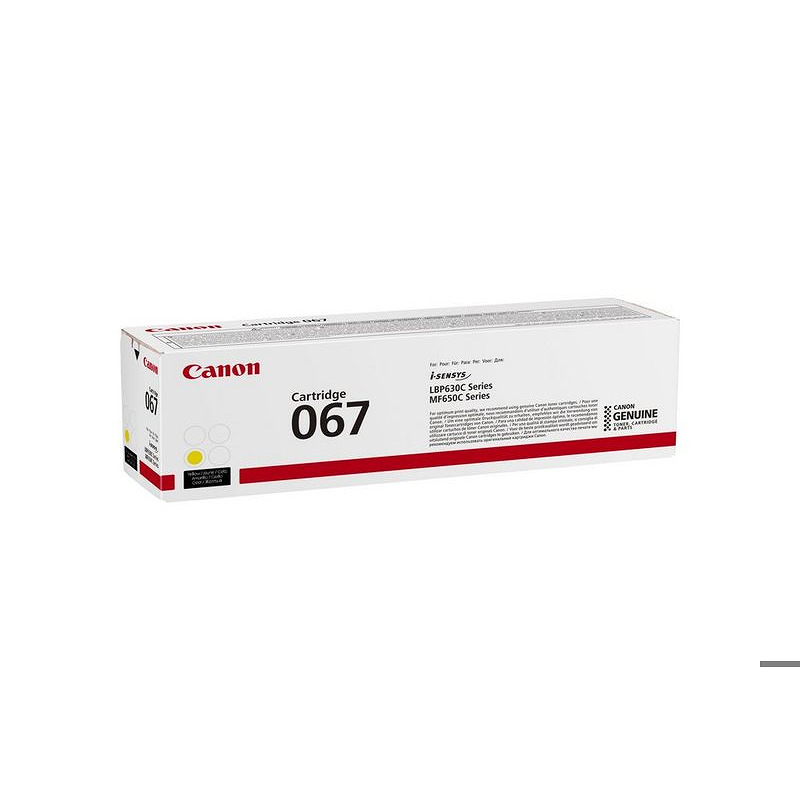 Canon 067 tonerpatron 1 stk Original Gul - Billede 2