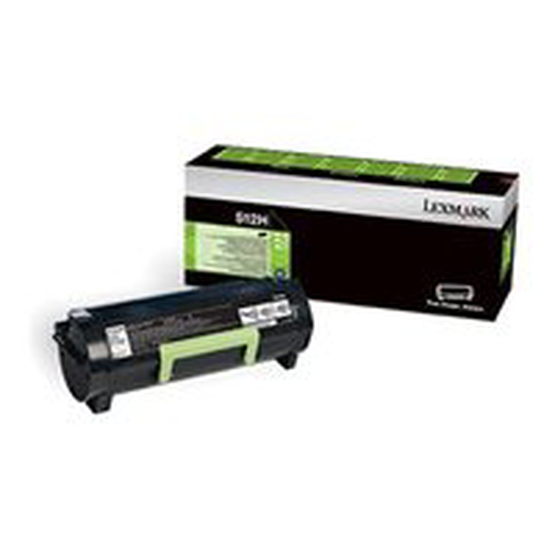 Lexmark Toner 51F2H00 / 512HE Black