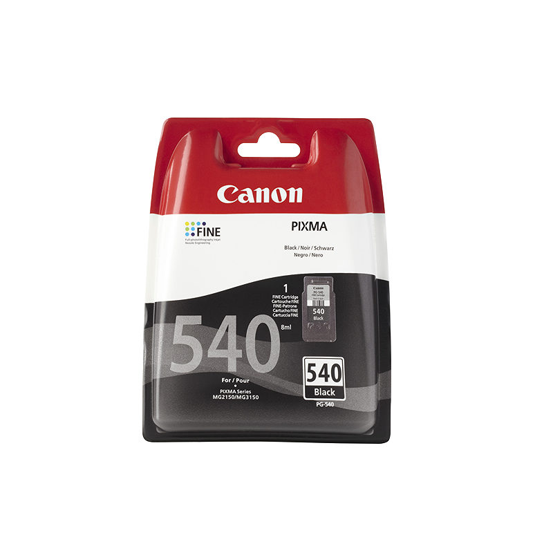 Canon PG-540 blækpatron 1 stk Original Standard udbytte Foto sort