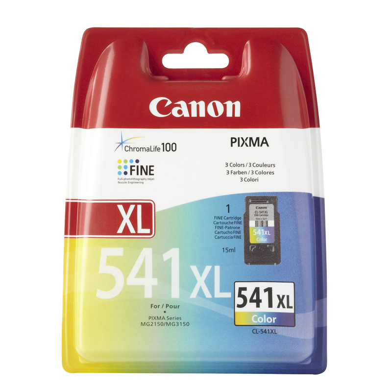 Canon CL-541 XL blækpatron 1 stk Original Blå, Magenta, Gul