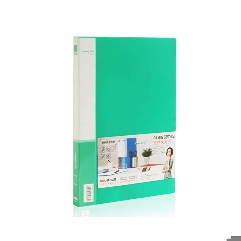 A4 plast mappe med stål clamp