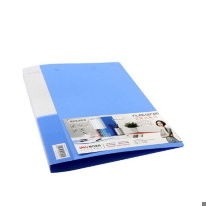 A4 plast mappe med stål klemme