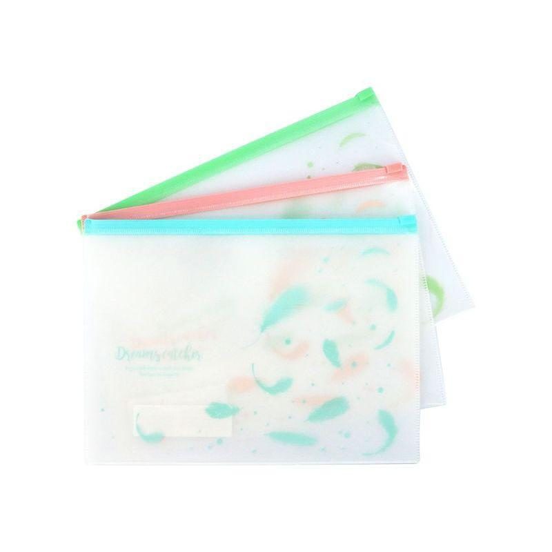 Zip Bag, ass farver 243x335mm