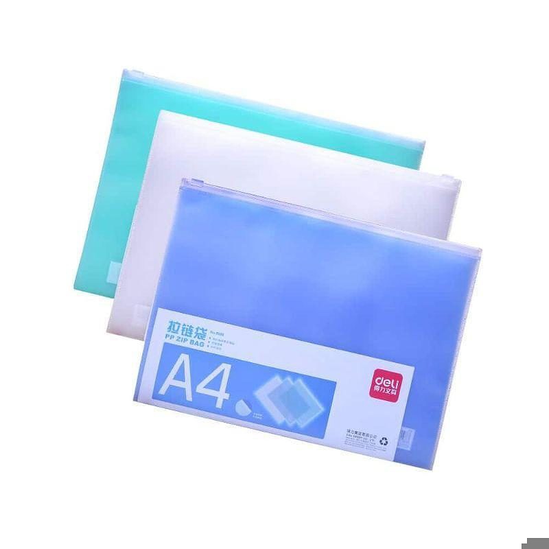 Zip Bag, ass farver A4