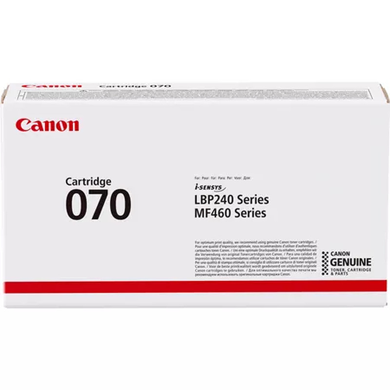 Canon 070 tonerpatron 1 stk Original Sort