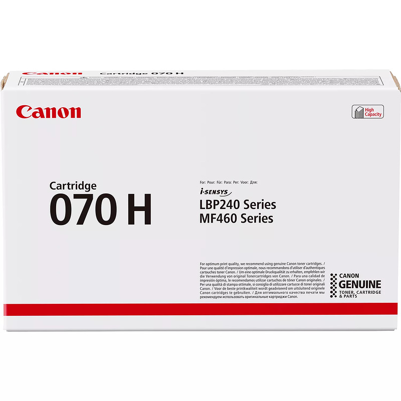 Canon 070H tonerpatron 1 stk Original Sort