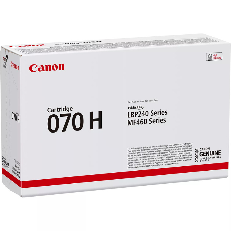 Canon 070H tonerpatron 1 stk Original Sort - Billede 3