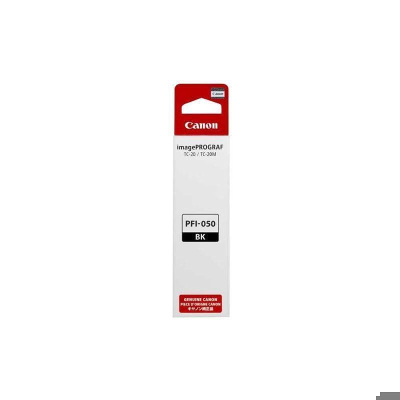 Canon PFI-050 BK blækpatron 1 stk Original Sort