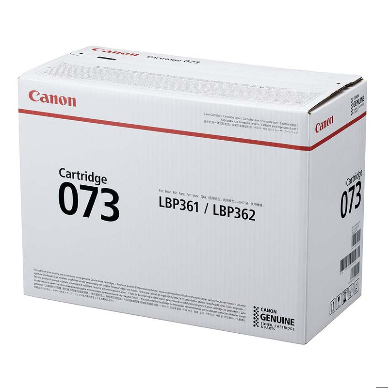 Canon 073 tonerpatron 1 stk Original Sort