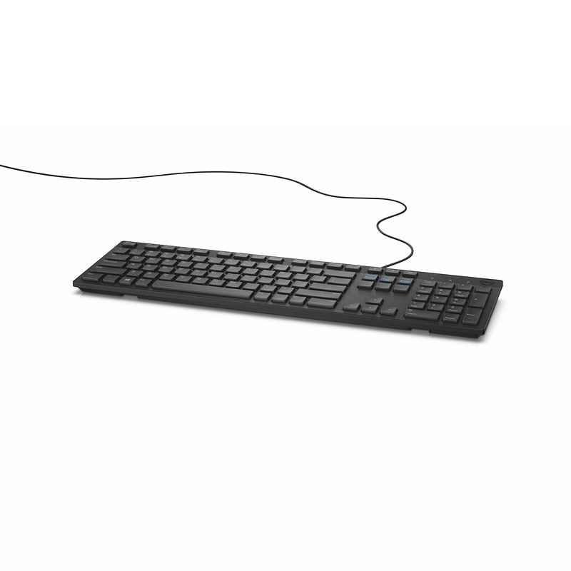 DELL KB216 tastatur Universel USB QWERTY US International Sort - Billede 5