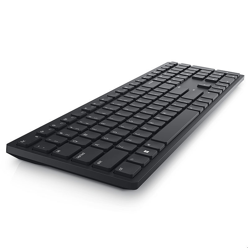 DELL KB500 tastatur Kontor RF trådløst QWERTY US International Sort - Billede 3