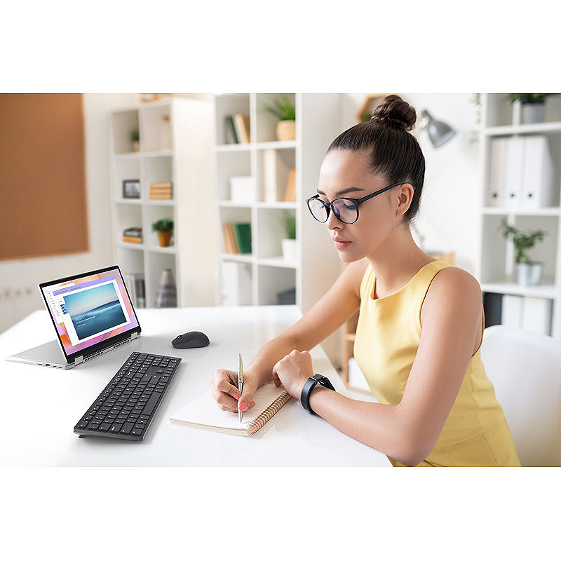DELL KB500 tastatur Kontor RF trådløst QWERTY US International Sort - Billede 7