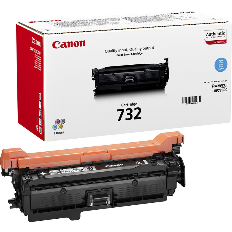 Canon 732C tonerpatron 1 stk Original Blå - Billede 2